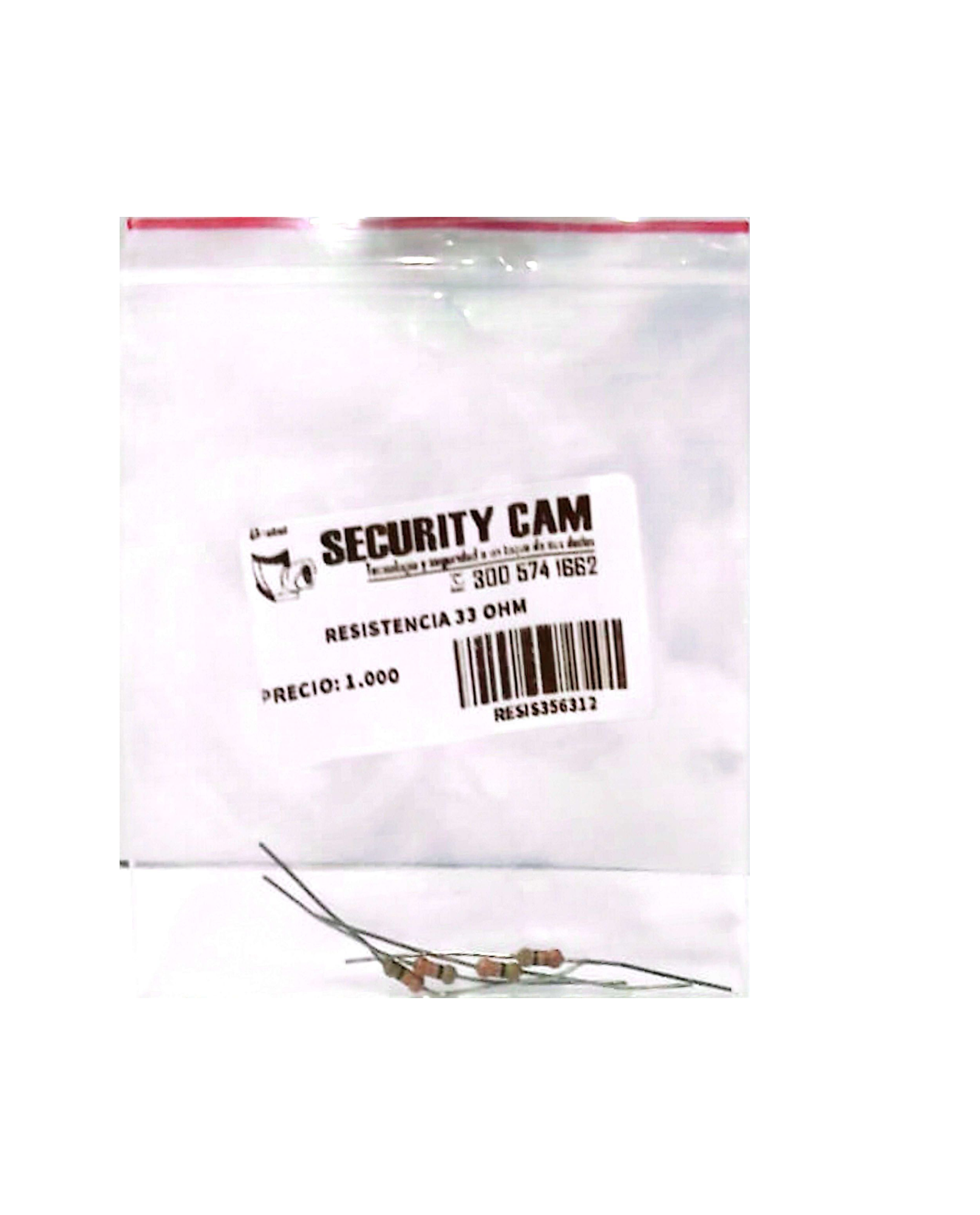 RESISTENCIA 33 OHM